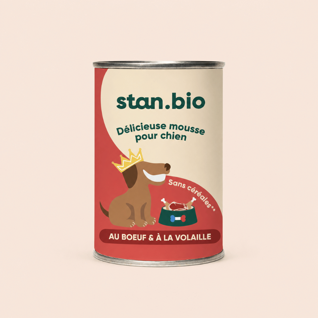 Mousse Boeuf & Volaille - Chien