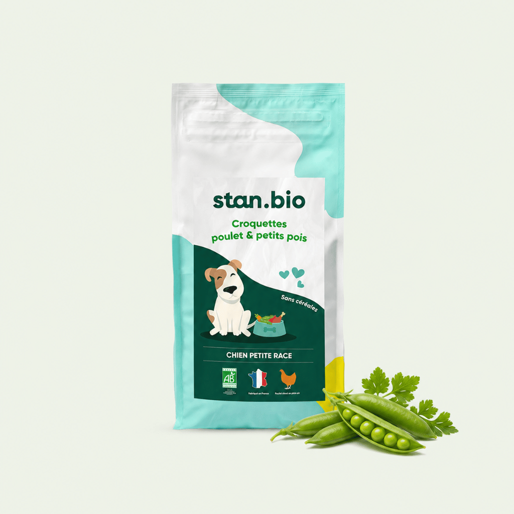 Croquettes Poulet & Petit Pois - Chien Petite Race