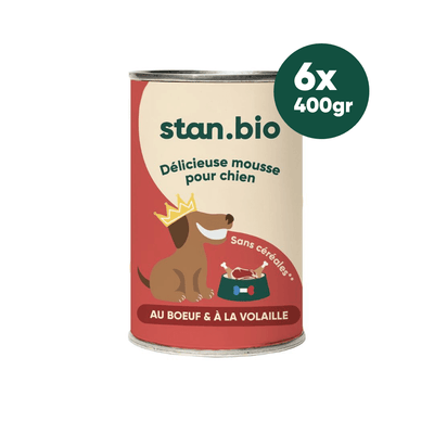 Mousse Boeuf & Volaille - Chien