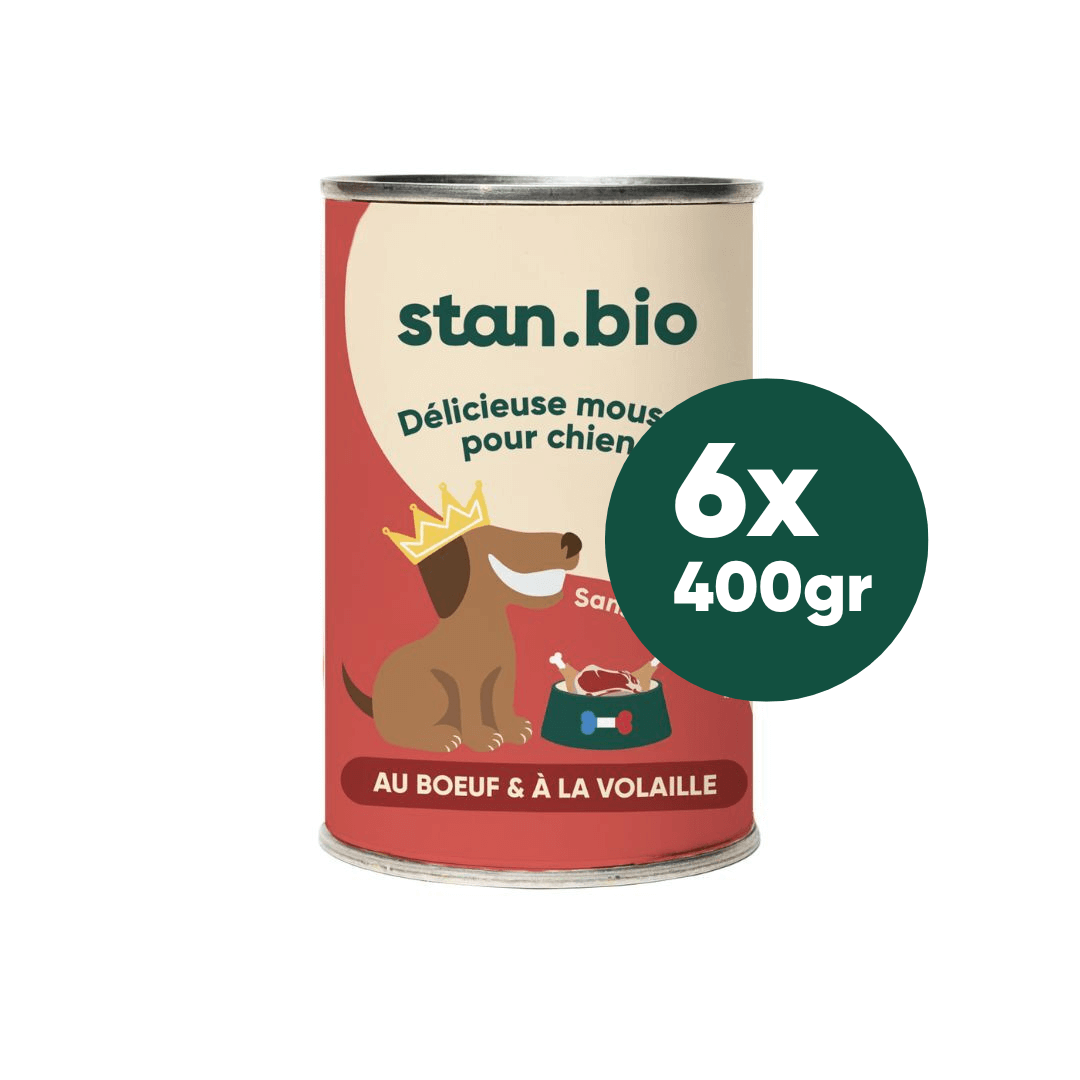 Mousse Boeuf & Volaille - Chien