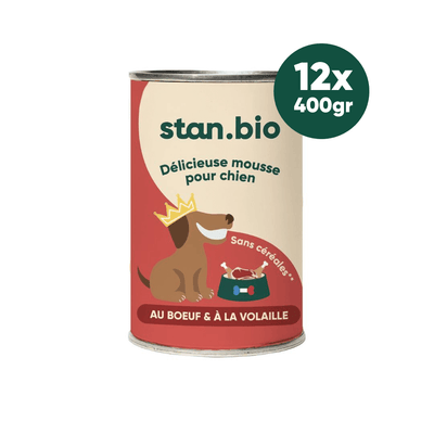 Mousse Boeuf & Volaille - Chien