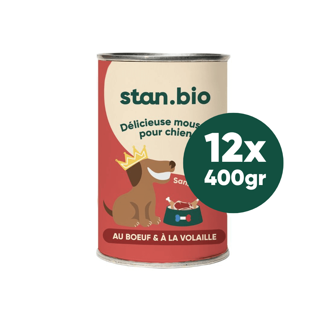 Mousse Boeuf & Volaille - Chien